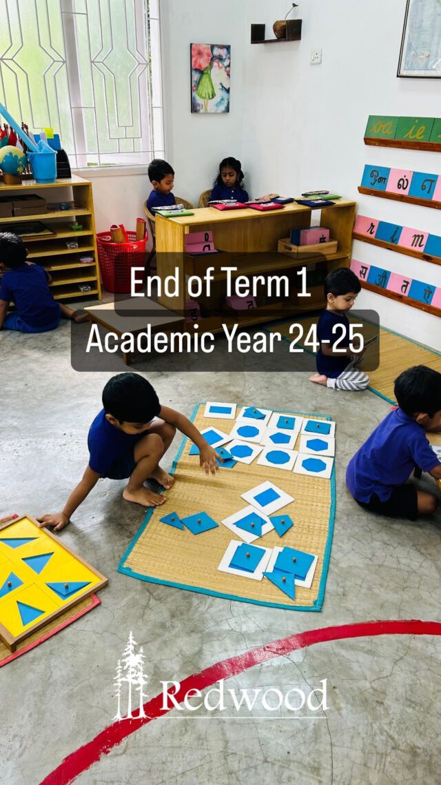 First term, first impressions: an unforgettable start to the Academic Year 2024 - 2025 ! 
Check out the Part 2 video of ‘A Recap of Term 1 at our Redwood’.
.
.
#montessori #montessoriactivity #montessorischool #chennaischools #chennaireels #schoolreels #school #montessorischools #madhuravisweswaran #redwoodmontessori