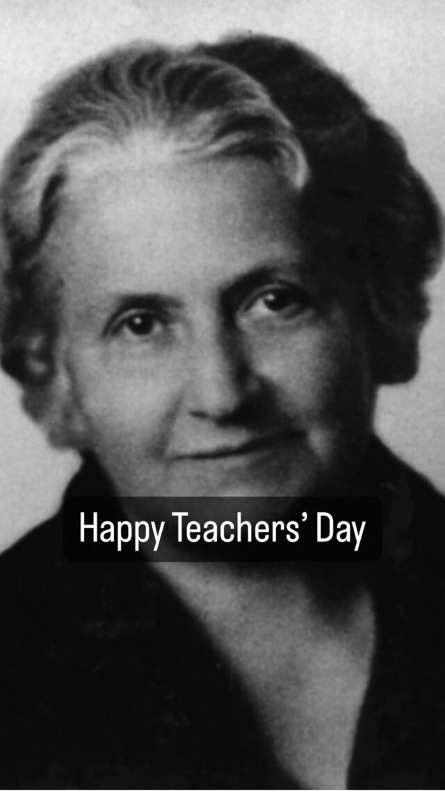 Teachers in a montessori environment are the Observer, Guide,Supporter,Facilitator and Unobtrusive.
—Dr.Maria Montessori 

Happy Teachers’ Day to all our teachers and guides. 
.
.
.
#happyteachersday #montessorischool #schools #chennaischool #teachers #chennaischools #madhuravisweswaran #redwoodmontessori